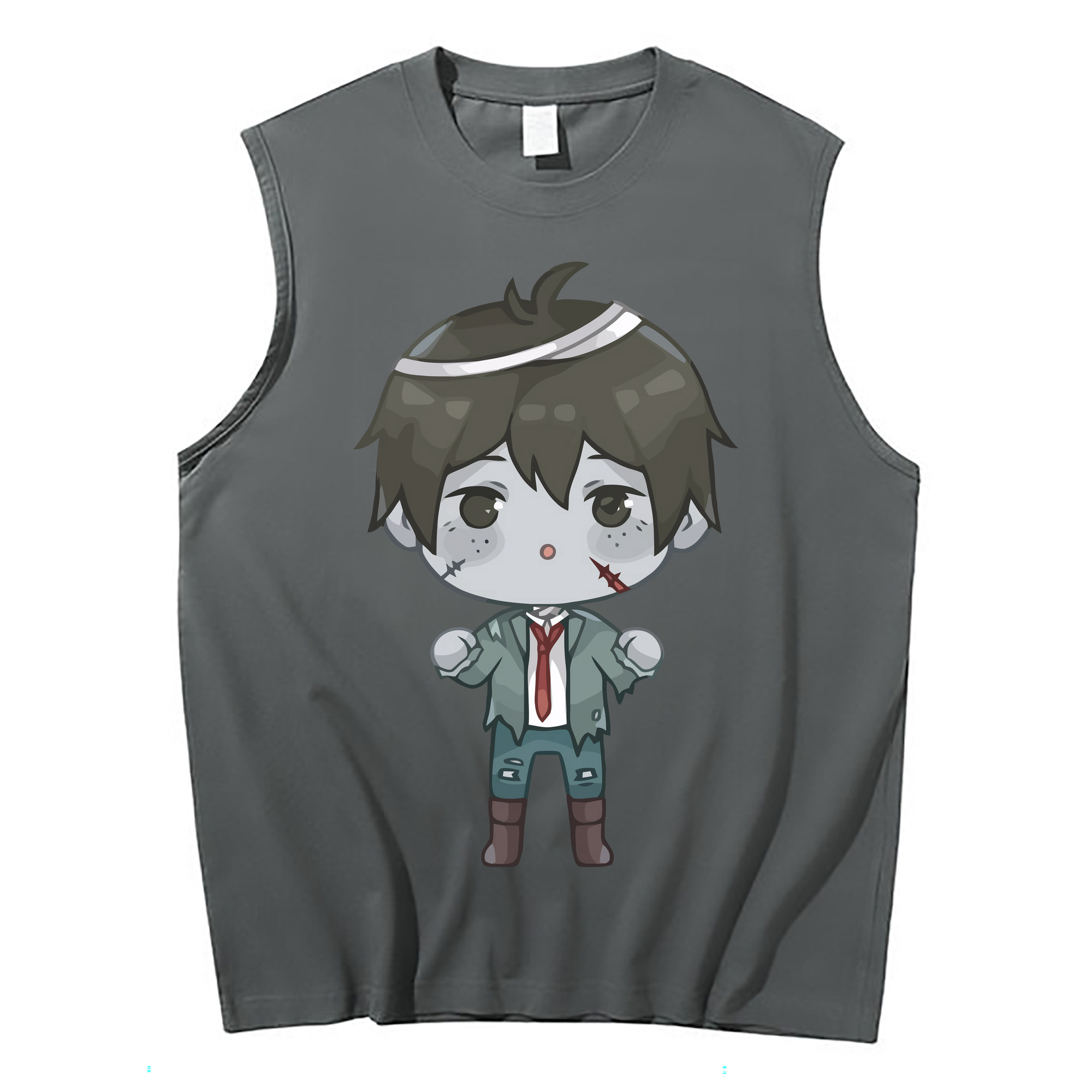 （画像用） ハイキュー!! Haikyu!! コットン100％タンクトップ（フロントプリント）